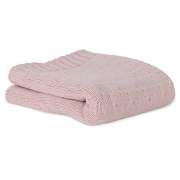 Κουβέρτα Αγκαλιάς Granny Organic Pink 70x90εκ.