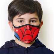 Μάσκα Spiderman Παιδική Δέσιμο Κεφάλι 3-5, 6-9